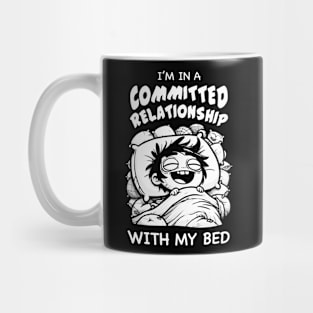 Committed Relationship with Bed Mug